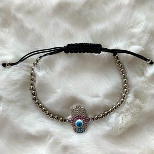 🔥Brand New🔥 Silver Bracelet with Hamsa symbol